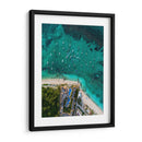 Playa y botes desde el aire - Fernando Lopez | Cuadro decorativo de Canvas Lab