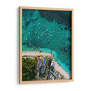 Playa y botes desde el aire - Fernando Lopez | Cuadro decorativo de Canvas Lab