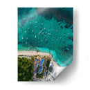 Playa y botes desde el aire - Fernando Lopez | Cuadro decorativo de Canvas Lab