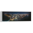 Playa del Carmen de noche foto panoramica - Fernando Lopez | Cuadro decorativo de Canvas Lab