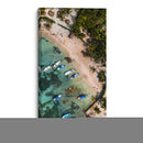 Playa akumal desde el aire - Fernando Lopez | Cuadro decorativo de Canvas Lab