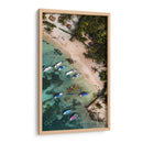 Playa akumal desde el aire - Fernando Lopez | Cuadro decorativo de Canvas Lab