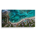 Foto panoramica de playa de akumal - Fernando Lopez | Cuadro decorativo de Canvas Lab