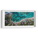 Foto panoramica de playa de akumal - Fernando Lopez | Cuadro decorativo de Canvas Lab