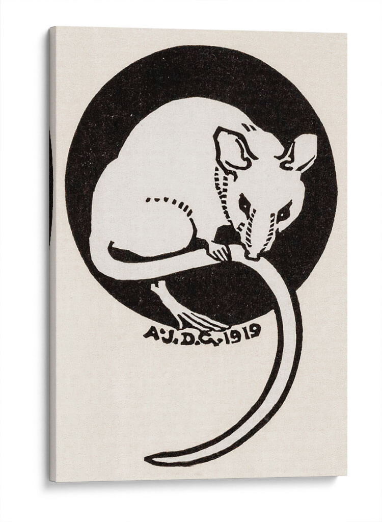 Raton - II - Julie de Graag | Cuadro decorativo de Canvas Lab