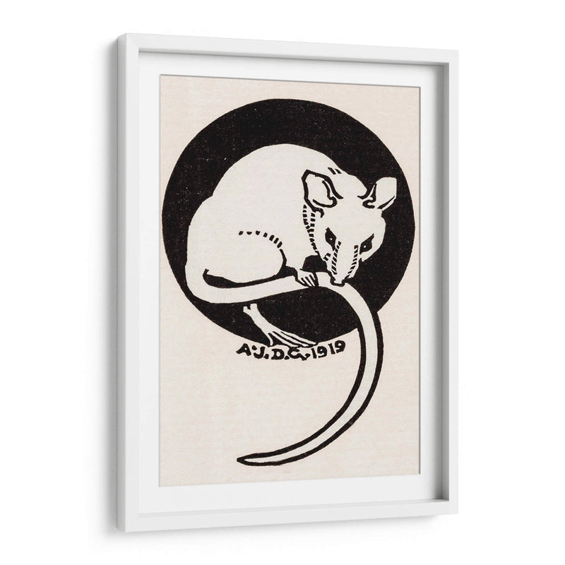 Raton - II - Julie de Graag | Cuadro decorativo de Canvas Lab