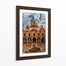 Plaza principal de Palacio Clavijero en Morelia. - Nosion | Cuadro decorativo de Canvas Lab