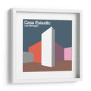 Casa Estudio - Luis Barragan - mm ilustraciones | Cuadro decorativo de Canvas Lab