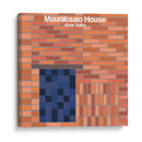 Casa Muuratsalo - Alvar Aalto - mm ilustraciones | Cuadro decorativo de Canvas Lab
