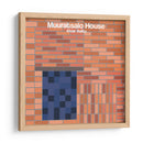 Casa Muuratsalo - Alvar Aalto - mm ilustraciones | Cuadro decorativo de Canvas Lab