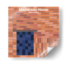 Casa Muuratsalo - Alvar Aalto - mm ilustraciones | Cuadro decorativo de Canvas Lab
