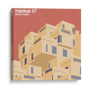 Habitat 67 - Moshe Safdie - mm ilustraciones | Cuadro decorativo de Canvas Lab
