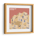 Habitat 67 - Moshe Safdie - mm ilustraciones | Cuadro decorativo de Canvas Lab