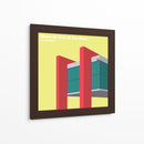 MASP - Lina Bo Bardi - mm ilustraciones | Cuadro decorativo de Canvas Lab