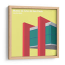 MASP - Lina Bo Bardi - mm ilustraciones | Cuadro decorativo de Canvas Lab