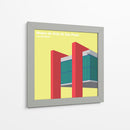 MASP - Lina Bo Bardi - mm ilustraciones | Cuadro decorativo de Canvas Lab