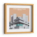 Teatro Nacional de Londres - Denys Lasdun - mm ilustraciones | Cuadro decorativo de Canvas Lab