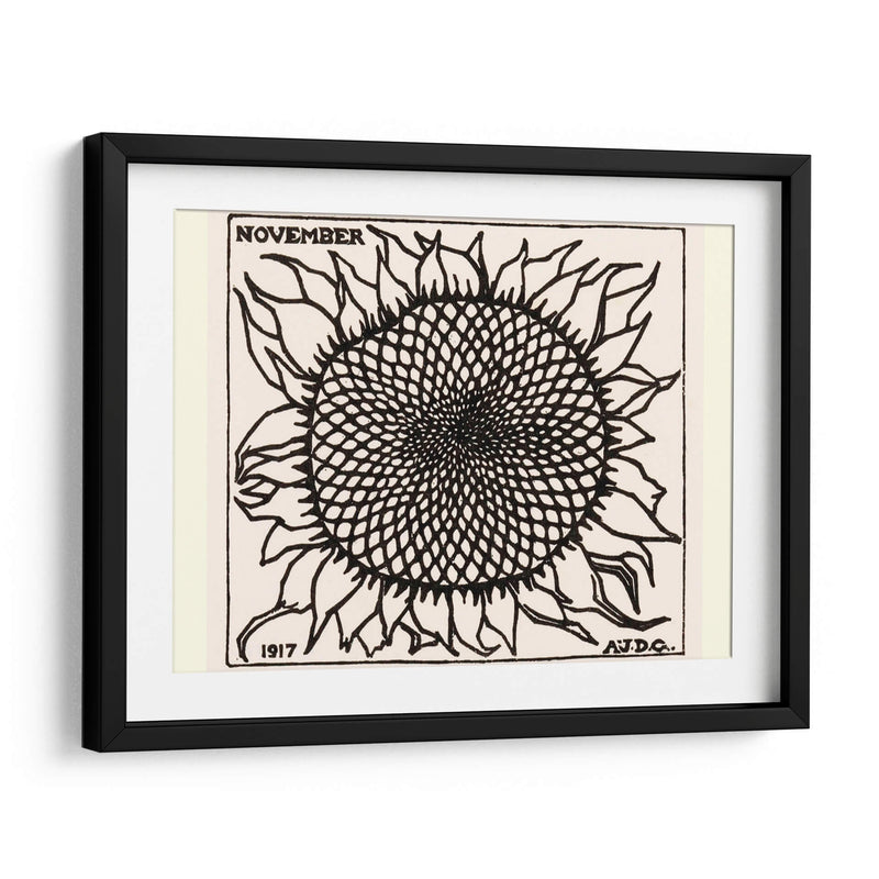 Girasol novembrino - I - Julie de Graag | Cuadro decorativo de Canvas Lab