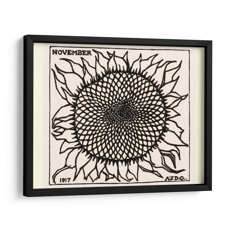 Girasol novembrino - I - Julie de Graag | Cuadro decorativo de Canvas Lab
