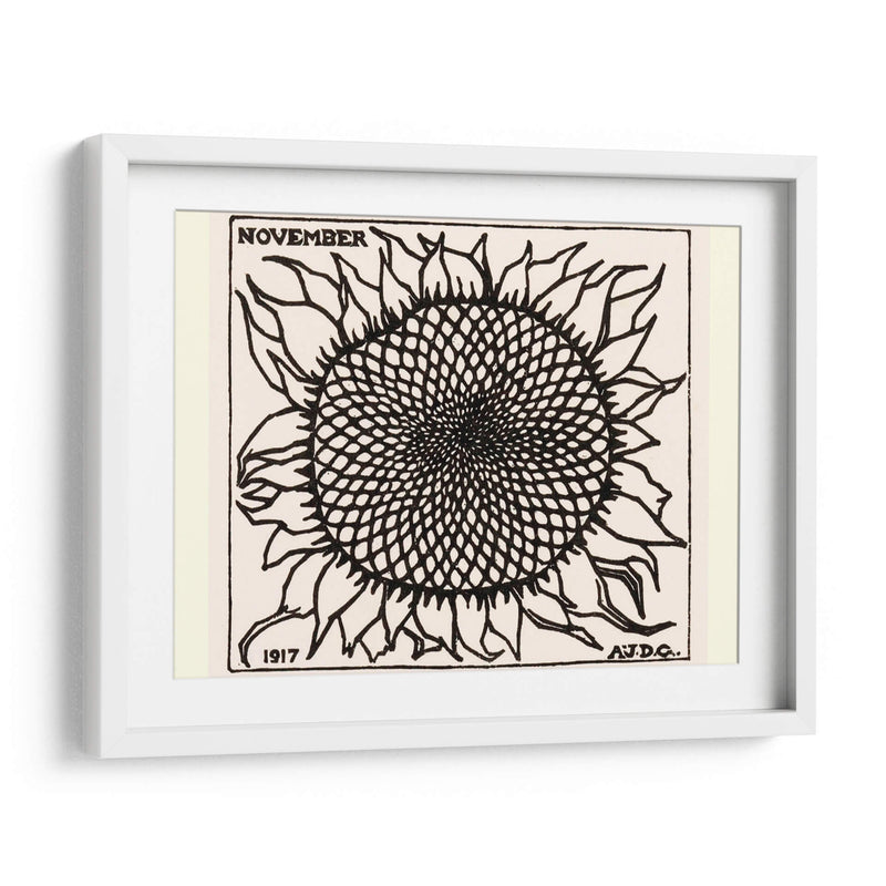 Girasol novembrino - I - Julie de Graag | Cuadro decorativo de Canvas Lab