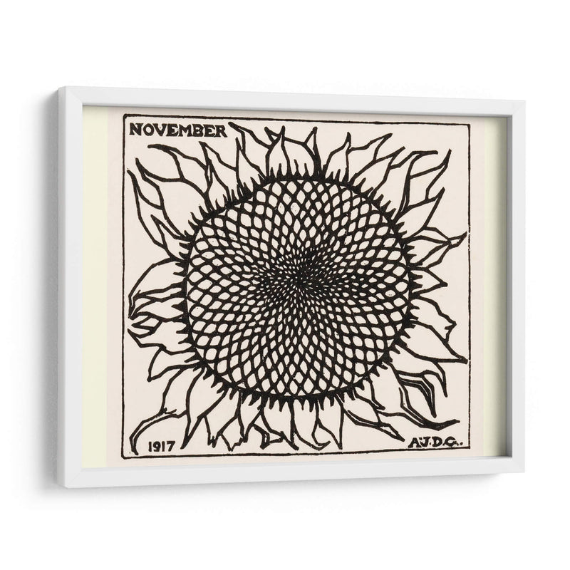 Girasol novembrino - I - Julie de Graag | Cuadro decorativo de Canvas Lab