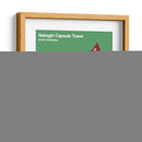 Torre Nakagin - Kisho Kurokawa - mm ilustraciones | Cuadro decorativo de Canvas Lab