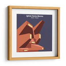 Iglesia Santa Monica - Vicens   Ramos - mm ilustraciones | Cuadro decorativo de Canvas Lab