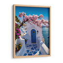 Santorini 1 - mm ilustraciones | Cuadro decorativo de Canvas Lab