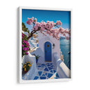 Santorini 1 - mm ilustraciones | Cuadro decorativo de Canvas Lab