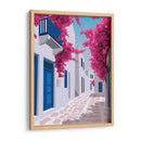 Santorini 2 - mm ilustraciones | Cuadro decorativo de Canvas Lab