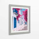 Santorini 2 - mm ilustraciones | Cuadro decorativo de Canvas Lab