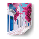 Santorini 2 - mm ilustraciones | Cuadro decorativo de Canvas Lab