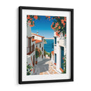 Villa Italiana - mm ilustraciones | Cuadro decorativo de Canvas Lab