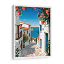 Villa Italiana - mm ilustraciones | Cuadro decorativo de Canvas Lab