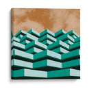 La Piramide 2 - mm ilustraciones | Cuadro decorativo de Canvas Lab