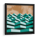 La Piramide 2 - mm ilustraciones | Cuadro decorativo de Canvas Lab