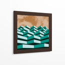 La Piramide 2 - mm ilustraciones | Cuadro decorativo de Canvas Lab