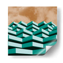 La Piramide 2 - mm ilustraciones | Cuadro decorativo de Canvas Lab