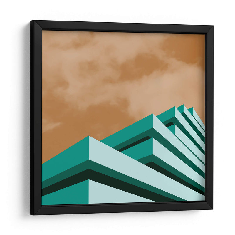 La Piramide 3 - mm ilustraciones | Cuadro decorativo de Canvas Lab