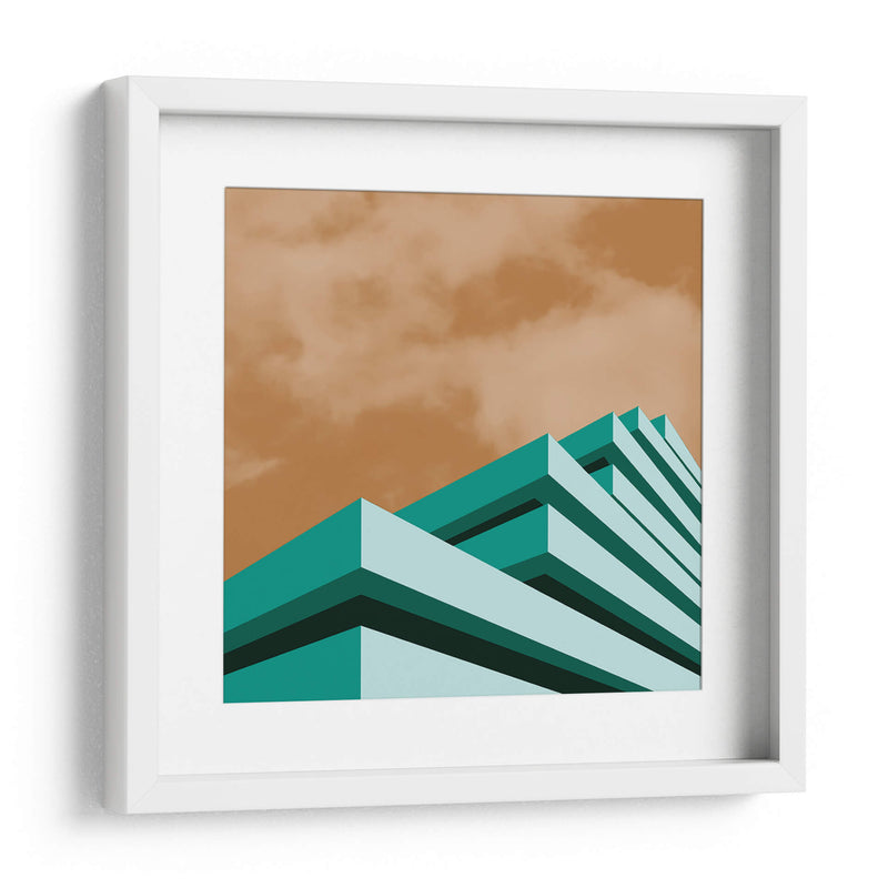 La Piramide 3 - mm ilustraciones | Cuadro decorativo de Canvas Lab