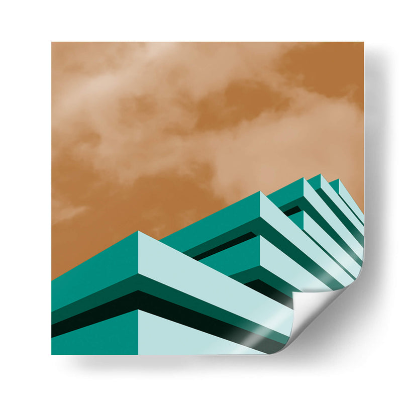 La Piramide 3 - mm ilustraciones | Cuadro decorativo de Canvas Lab