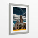 Templo de Tzintzuntzan bajo cielos dramáticos. - Nosion | Cuadro decorativo de Canvas Lab