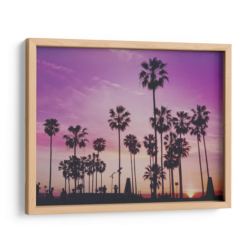 Atardecer morado | Cuadro decorativo de Canvas Lab