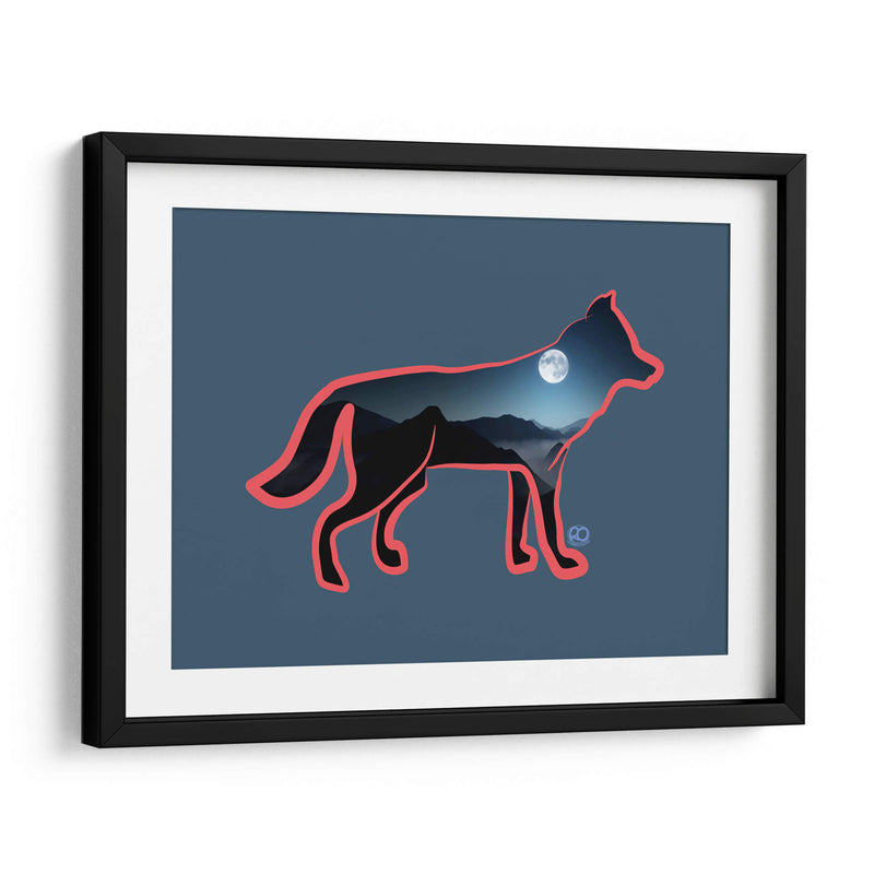 Lobo - Corrococho | Cuadro decorativo de Canvas Lab