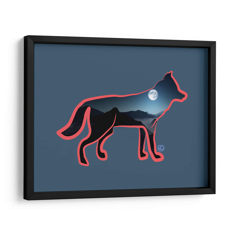 Lobo - Corrococho | Cuadro decorativo de Canvas Lab