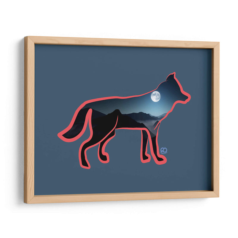 Lobo - Corrococho | Cuadro decorativo de Canvas Lab