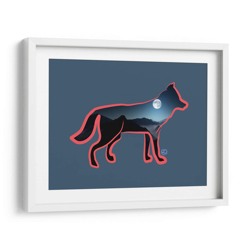 Lobo - Corrococho | Cuadro decorativo de Canvas Lab