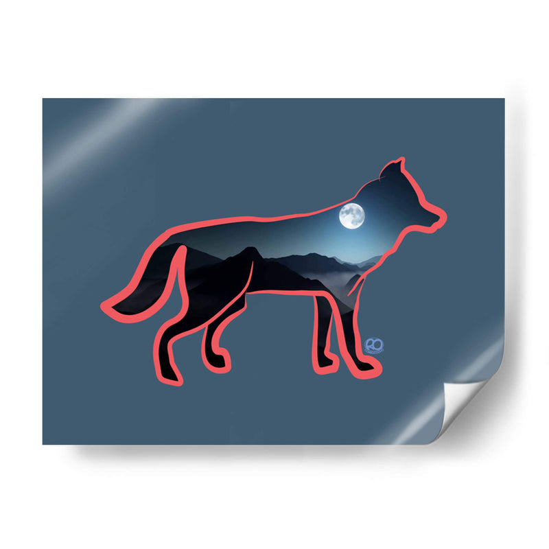 Lobo - Corrococho | Cuadro decorativo de Canvas Lab