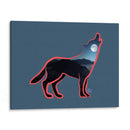 Lobo Aullando - Corrococho | Cuadro decorativo de Canvas Lab