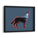Lobo Aullando - Corrococho | Cuadro decorativo de Canvas Lab